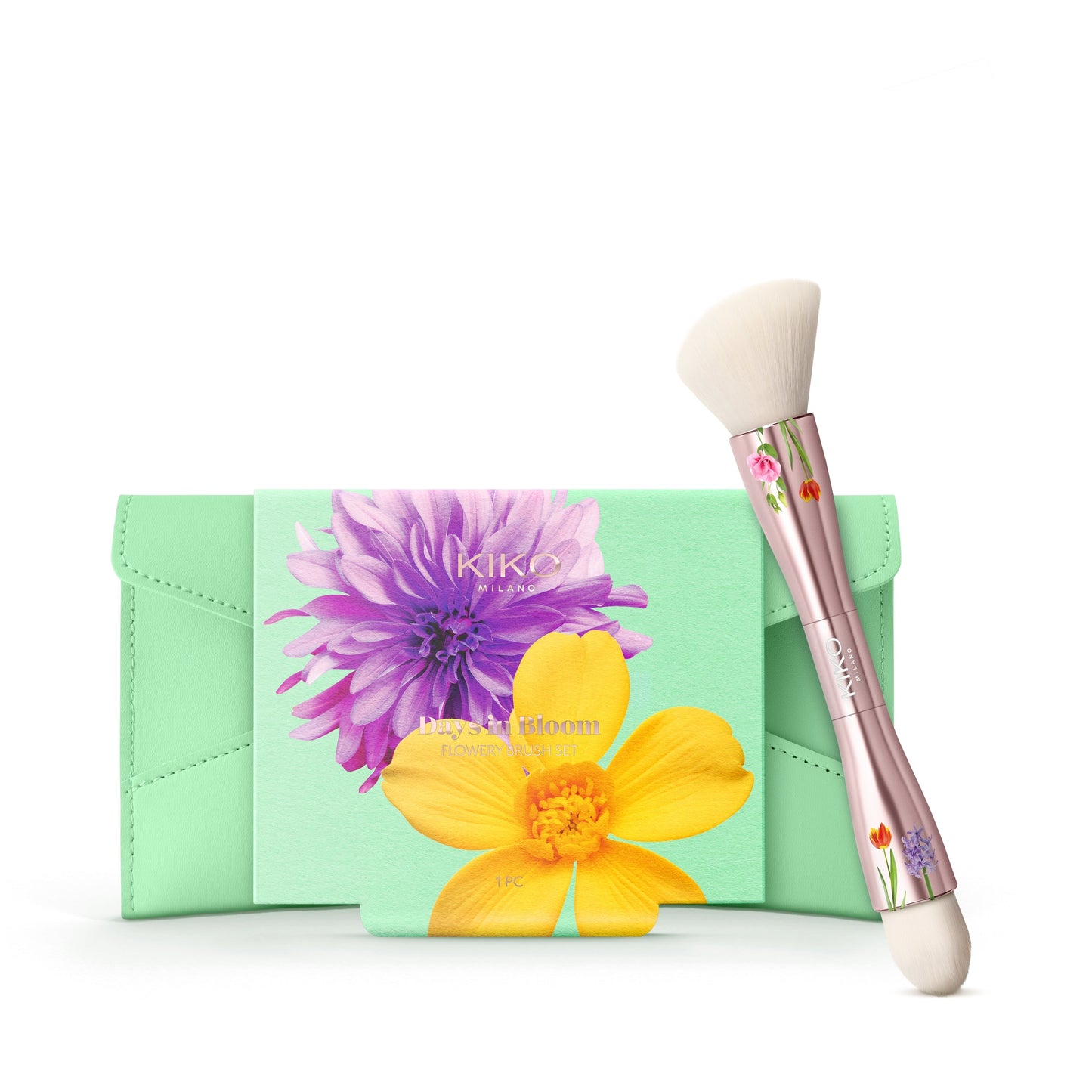 Days In Bloom Flowery Brush Set