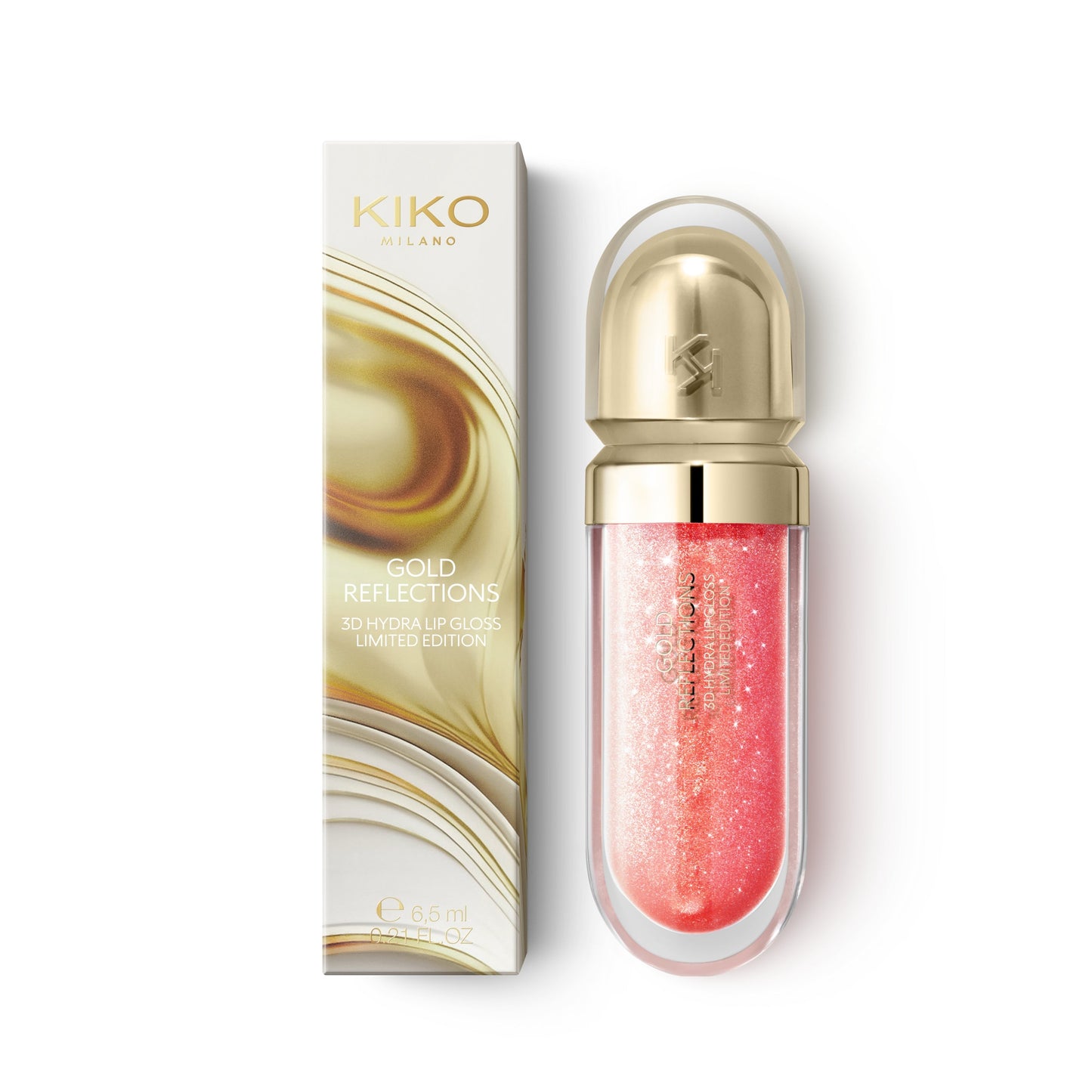 Gold Reflections 3d Hydra Lip Gloss Limited Edition